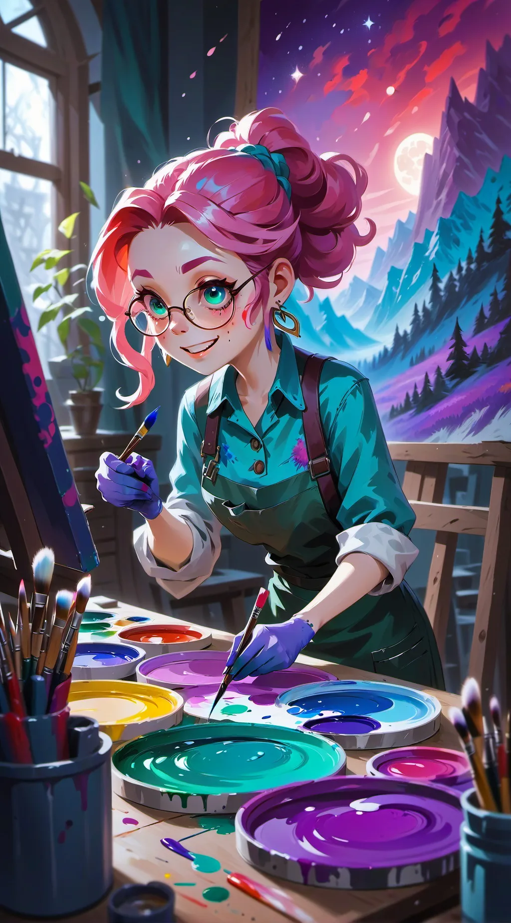 ai character: Daisy background