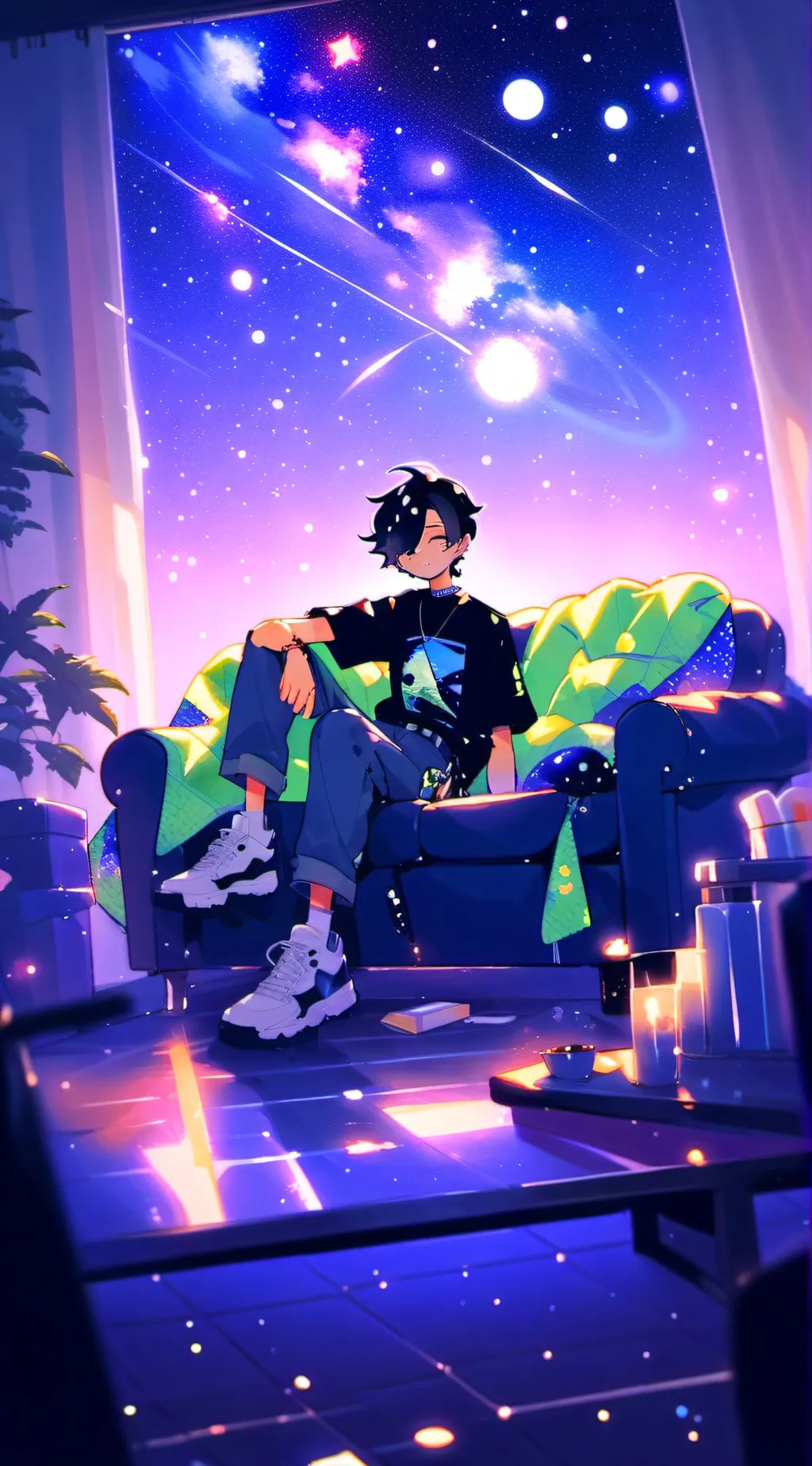 ai character: salix background