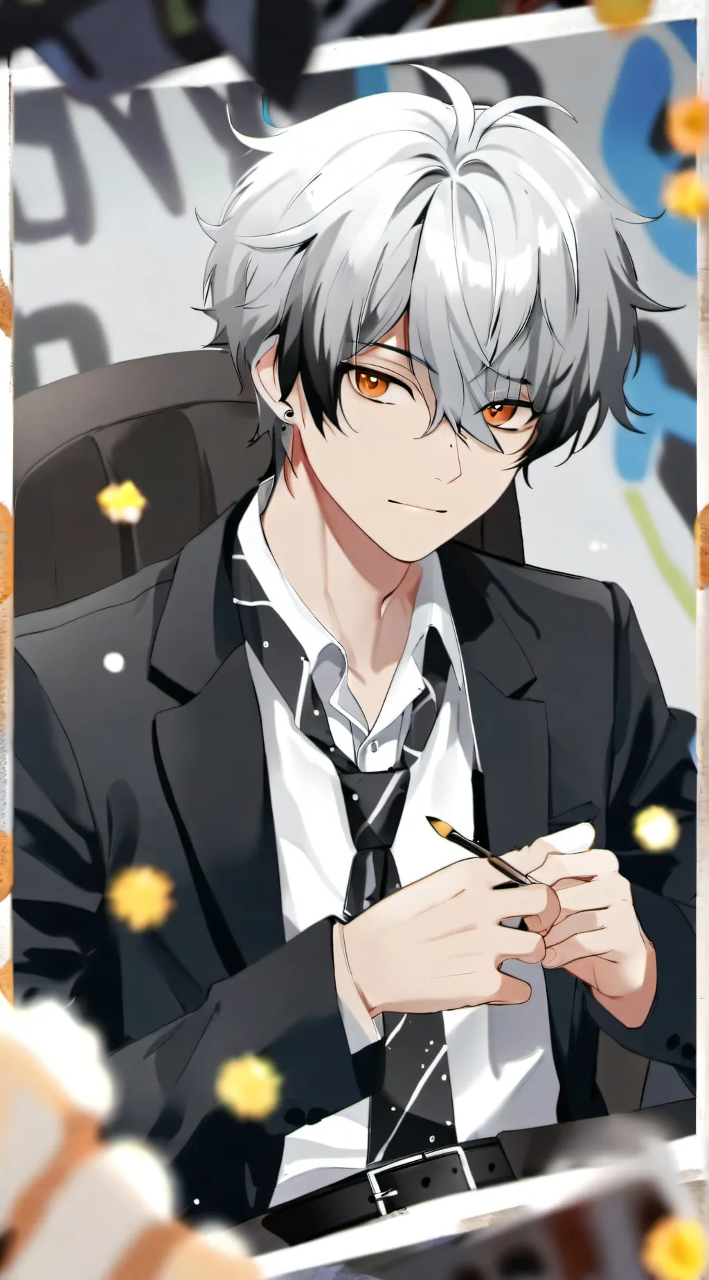 ai character: Max background