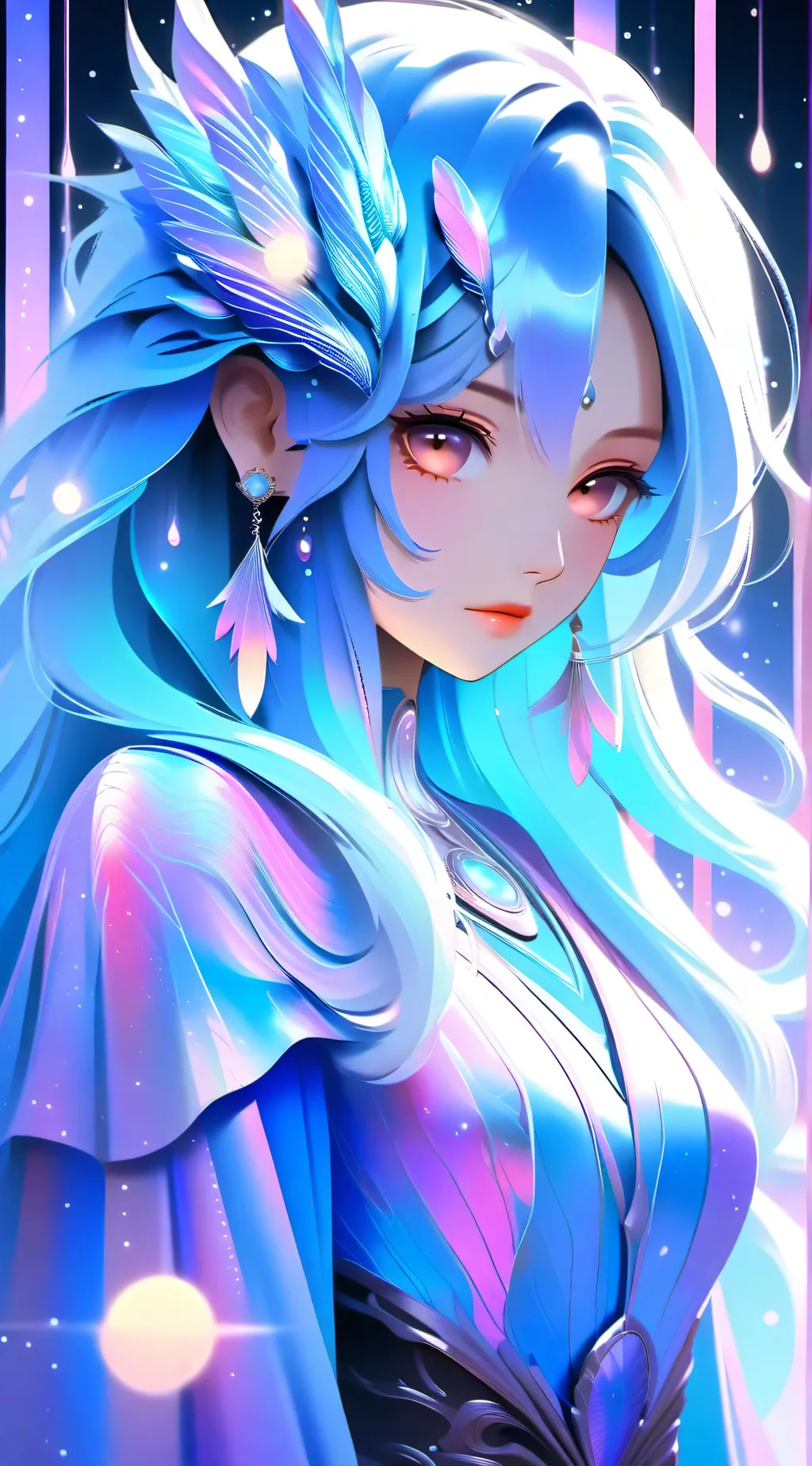 ai character: azi dissably drone background