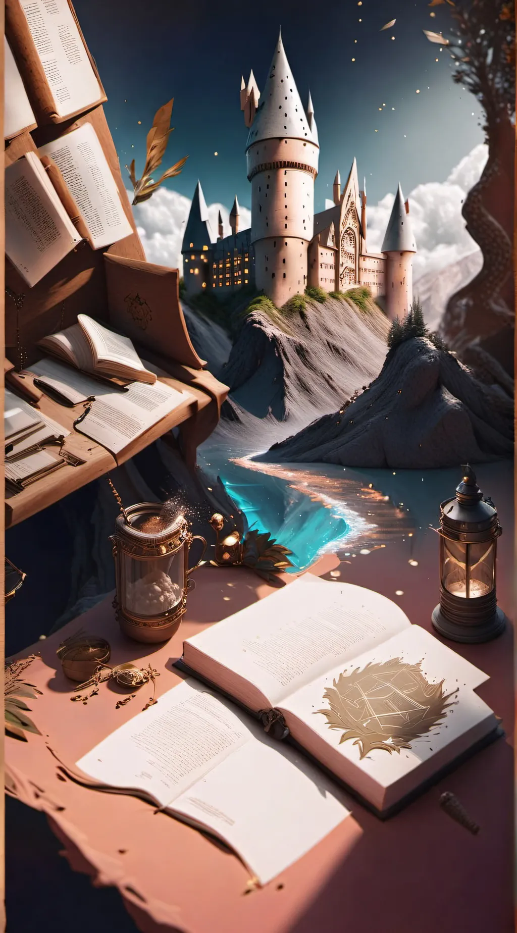 ai character: harry potter background