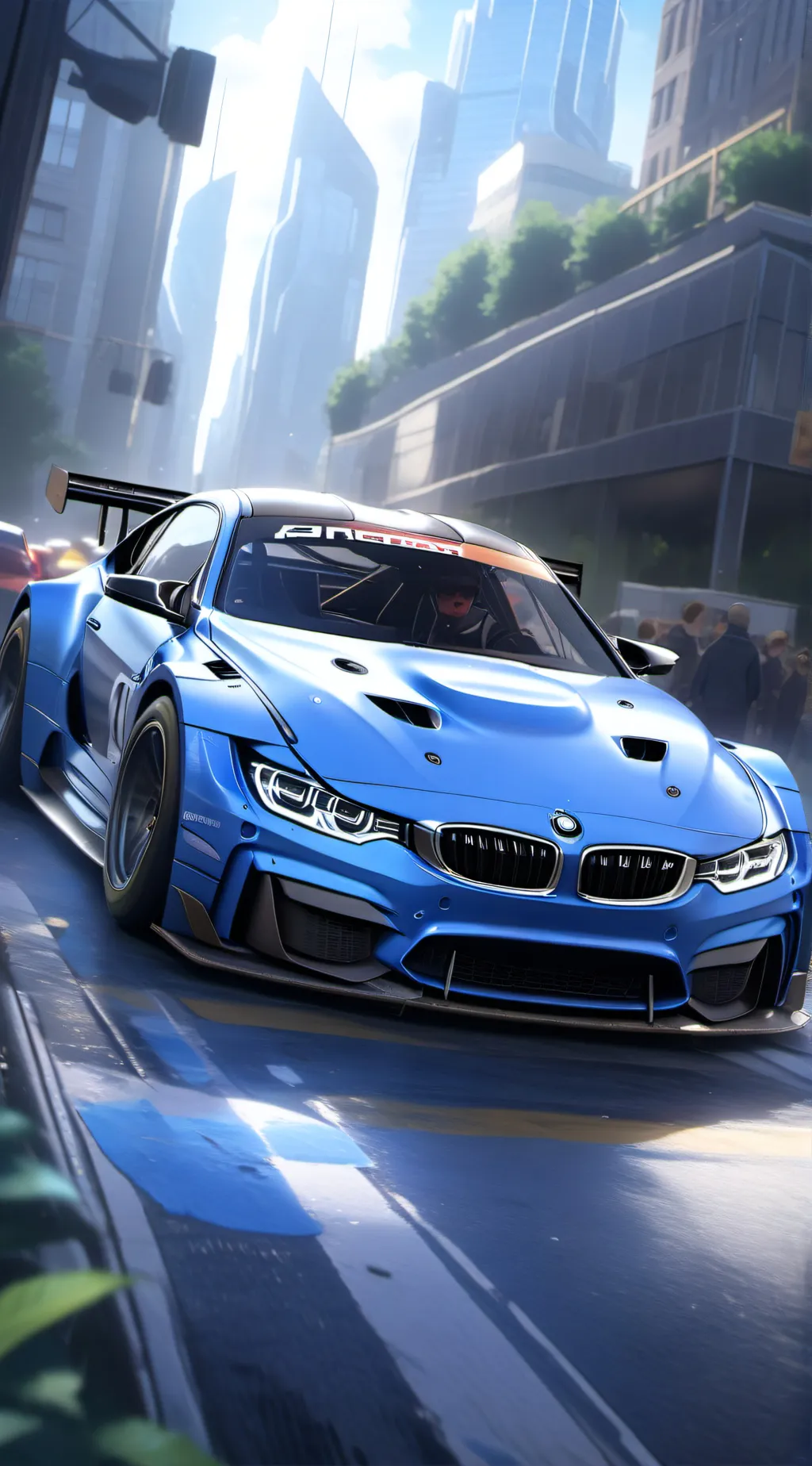 ai character: Mia's workshop background