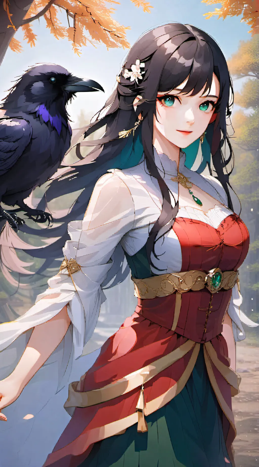 ai character: aria background