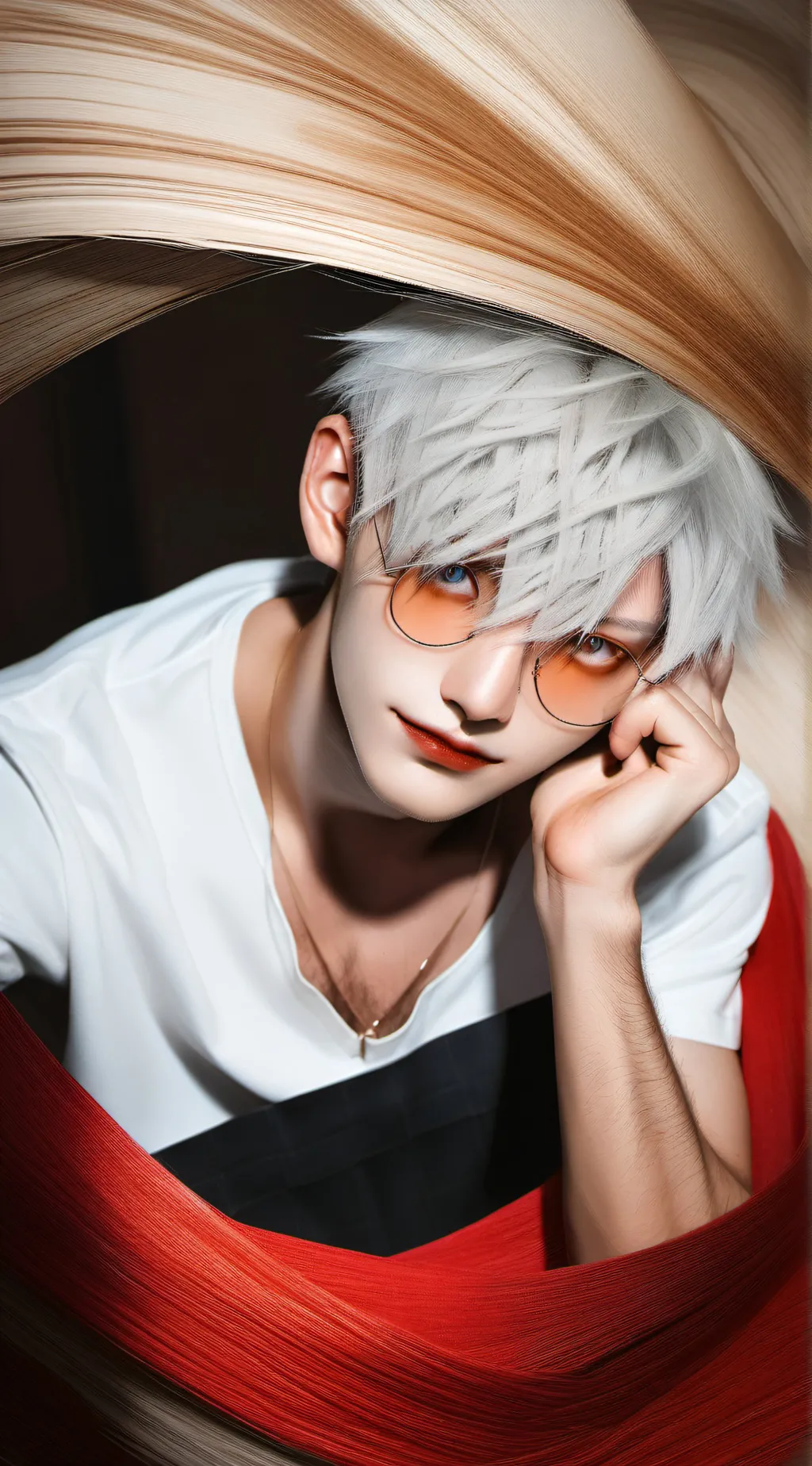 ai character: gojo satoru background