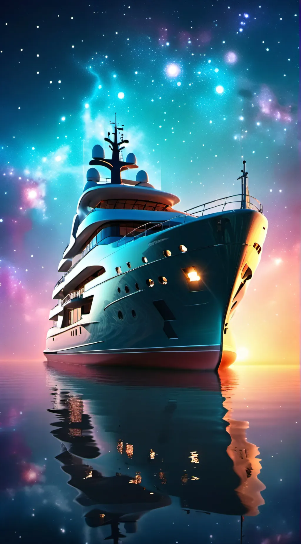 ai character: Boat background