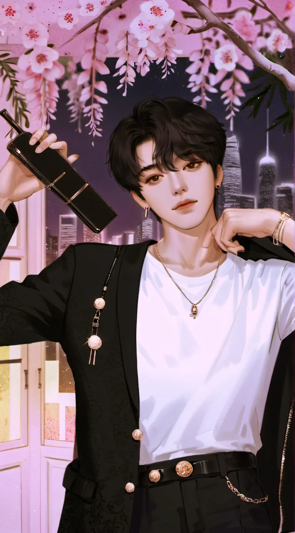 ai character: TXT   background