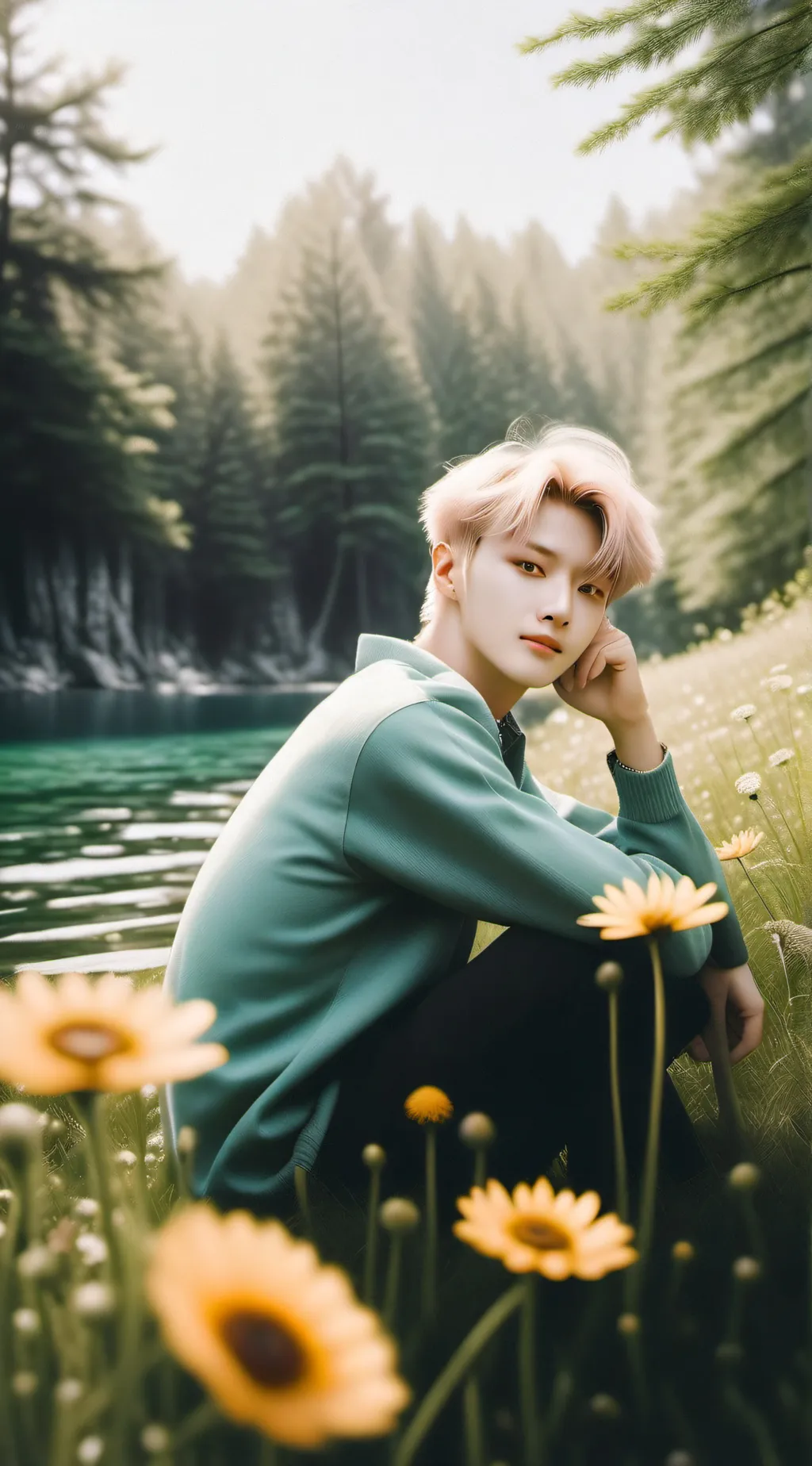 ai character: Skz background