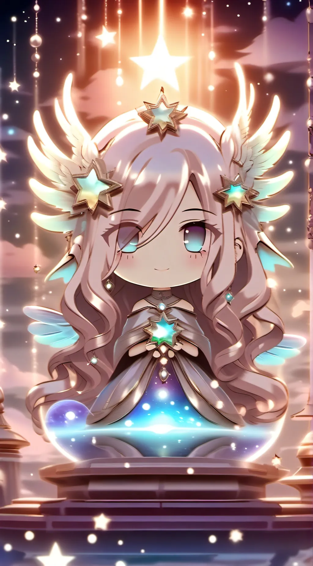 ai character: Sans background