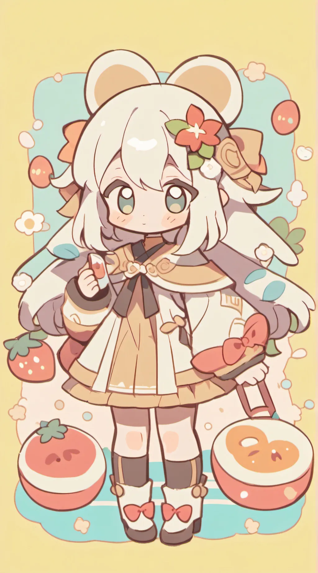 ai character: Mimy background