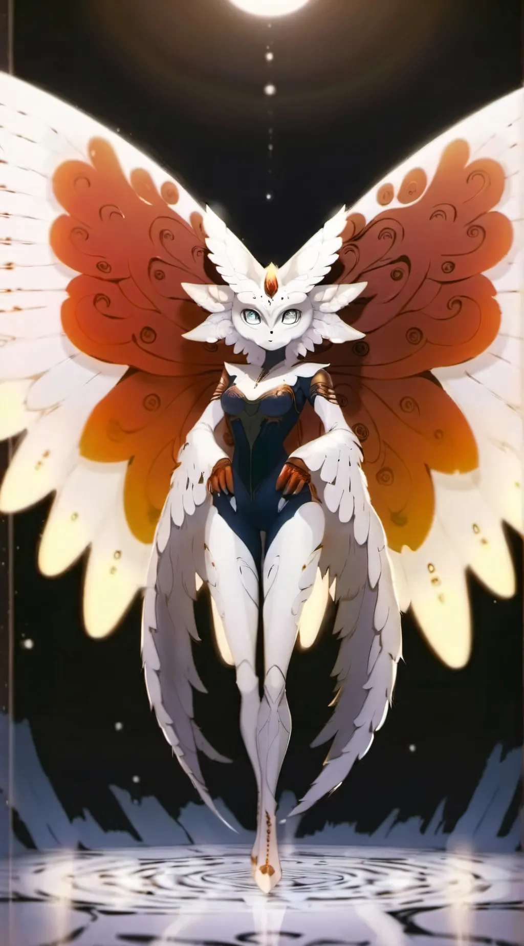 ai character: Titanus Mothra background