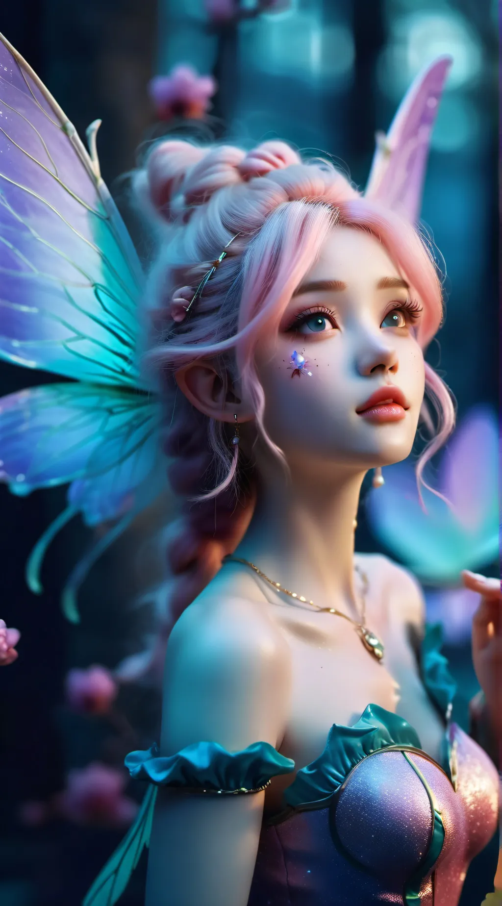 ai character: Selina background