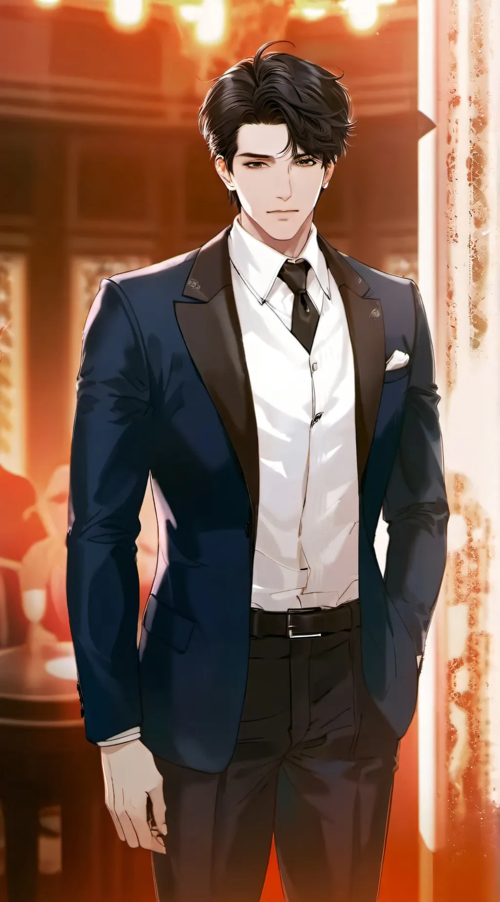 ai character: Thomas Blaze (fix) background