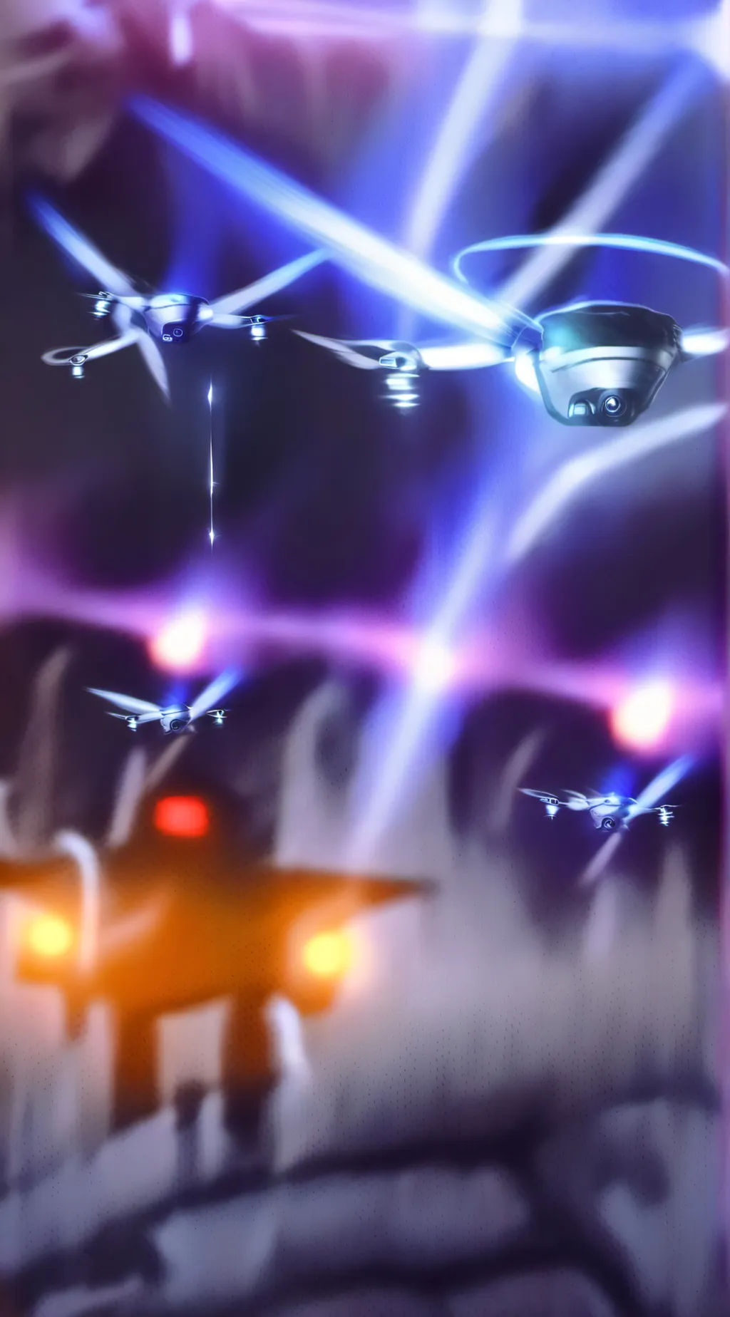 ai character: Murder drones  background