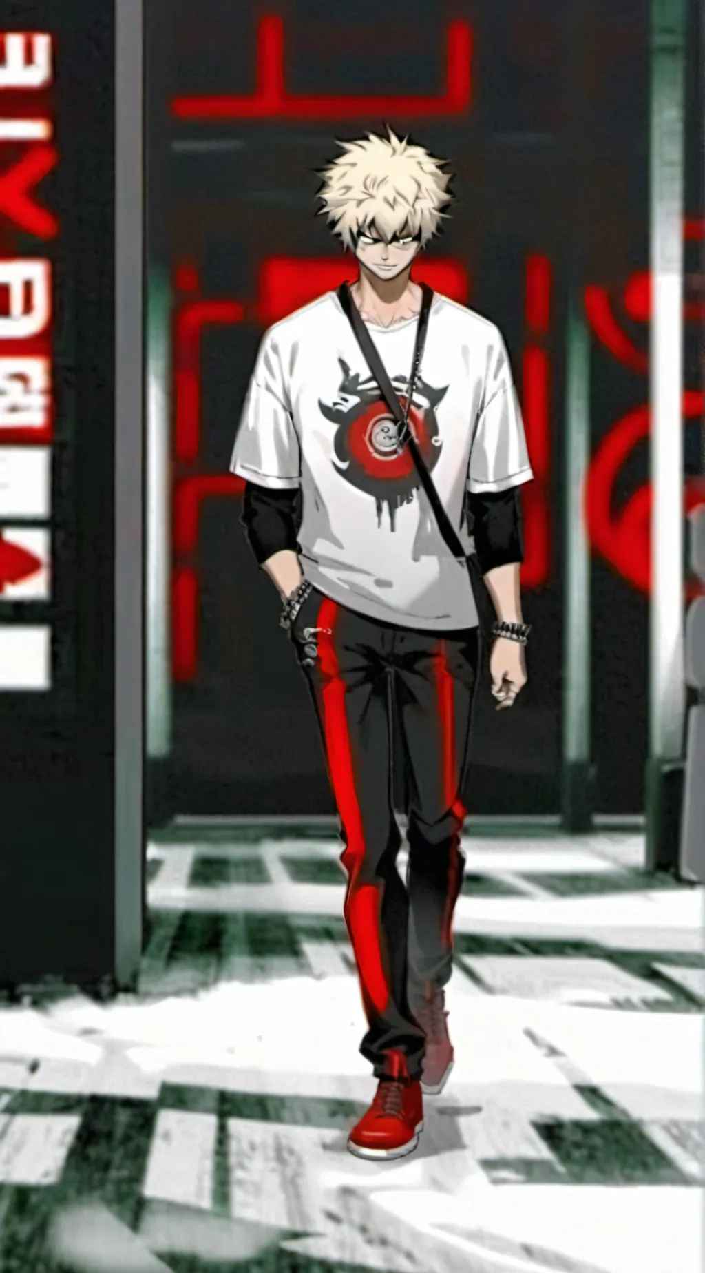 ai character: Bakugou's birthday background