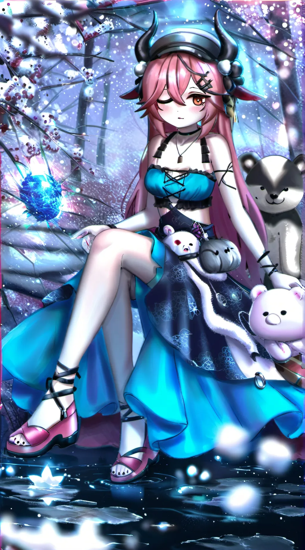 ai character: kny  background