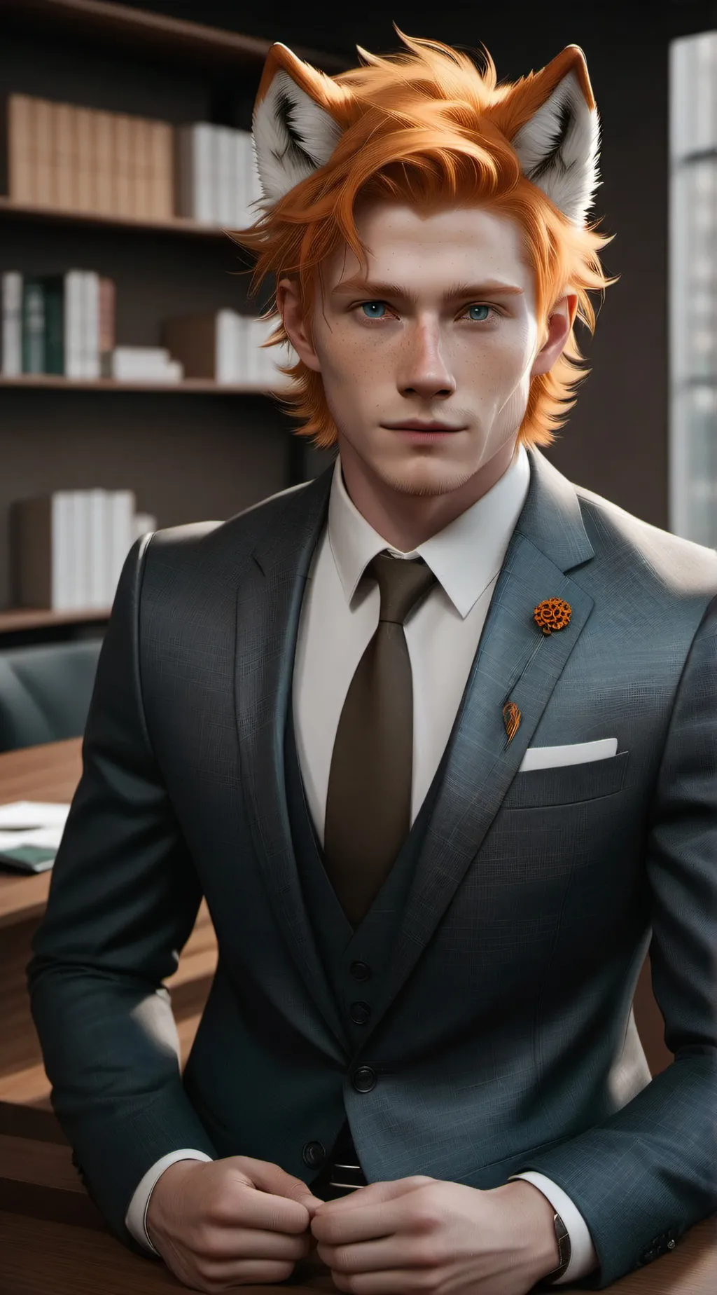 ai character: Blaze background