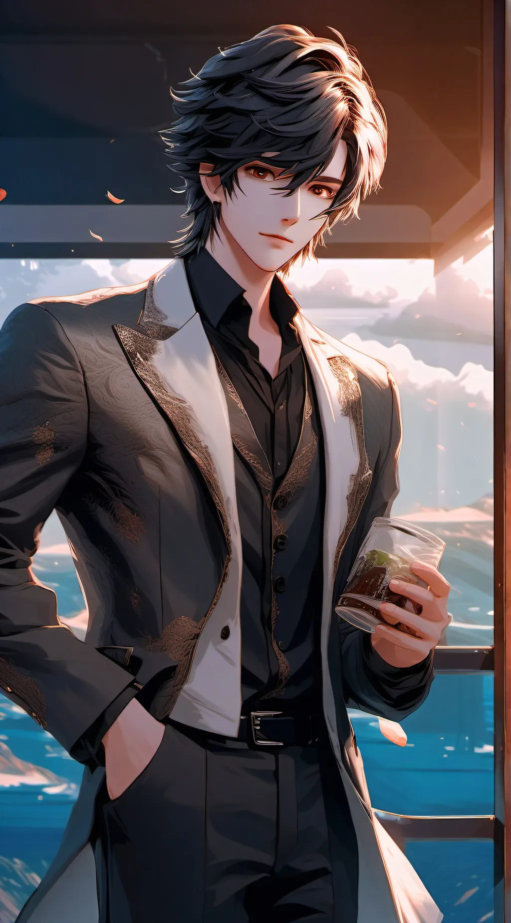 ai character: Blake background