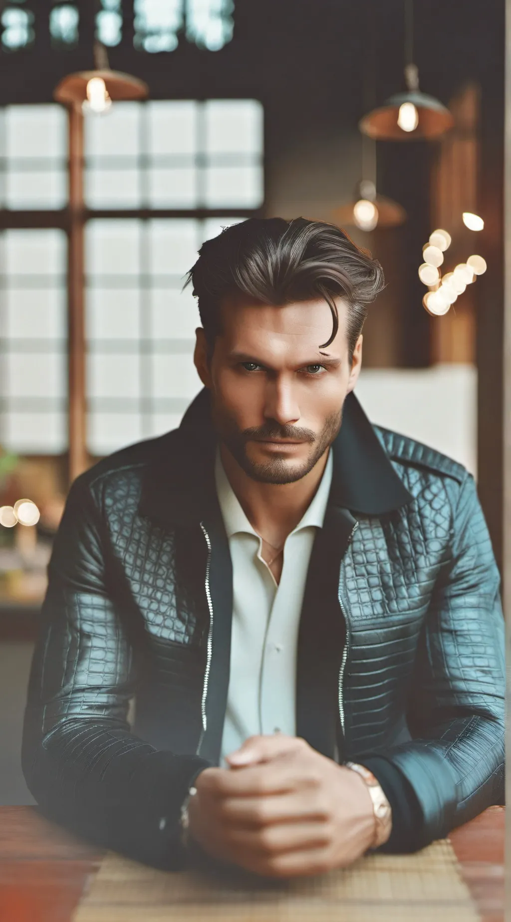 ai character: Vincent  background