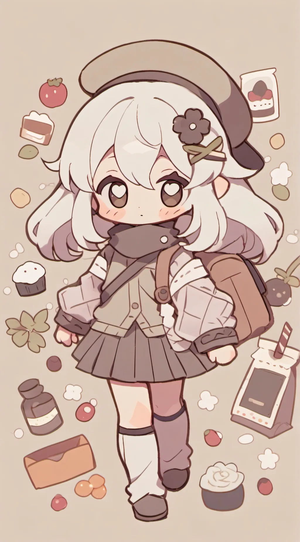 ai character: sweet background