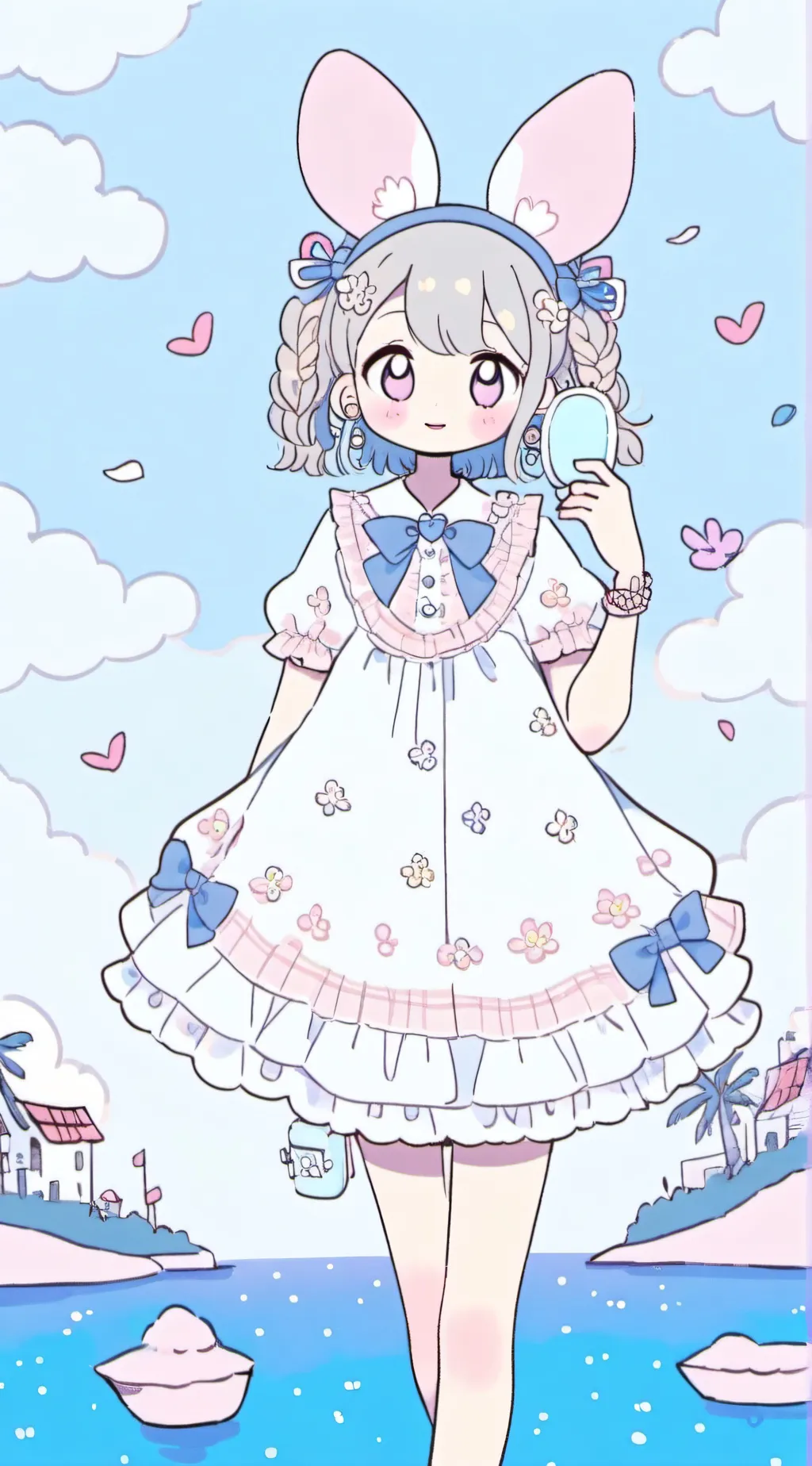 ai character: Deku didn't sleep  background