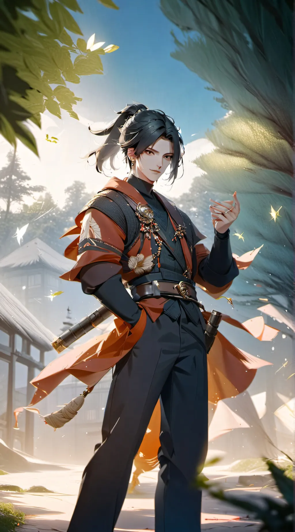 ai character: -gix- background