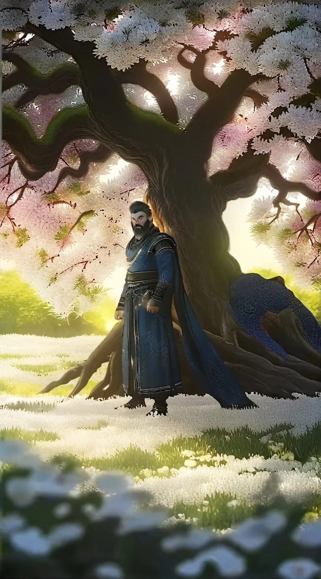 ai character: Will Solace  background