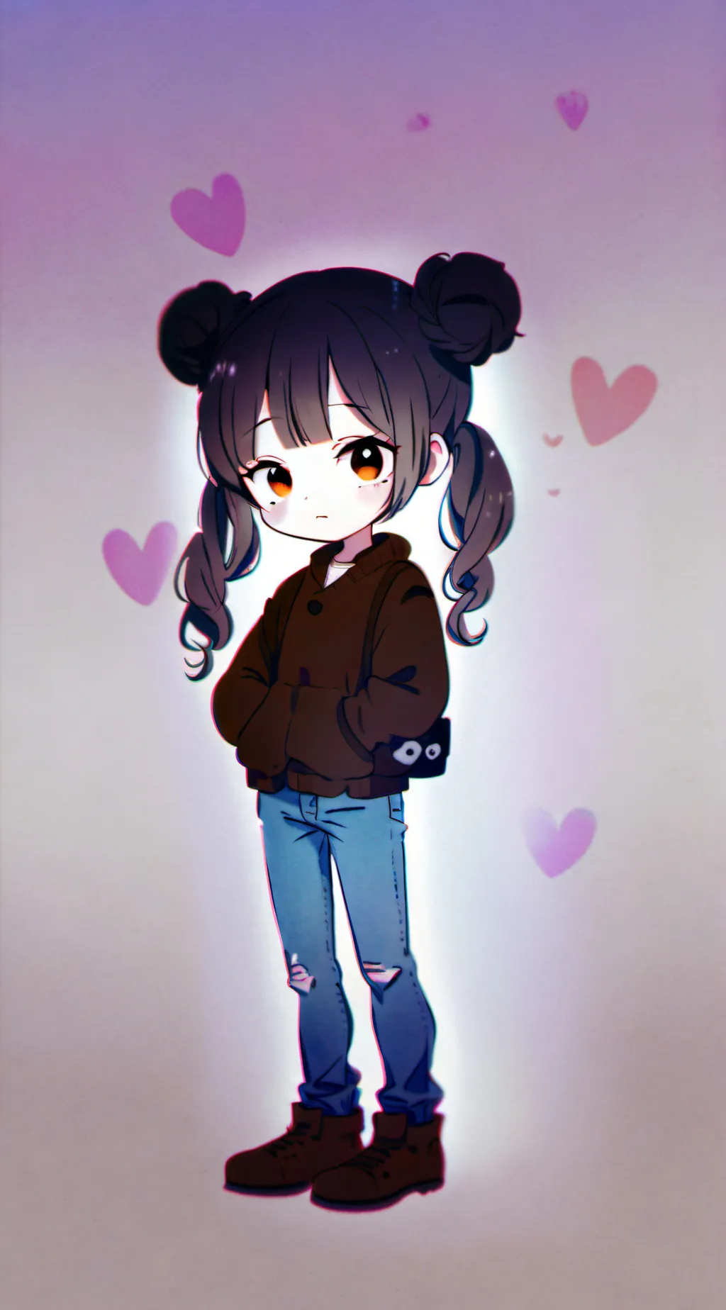 ai character: The Karen's child  background