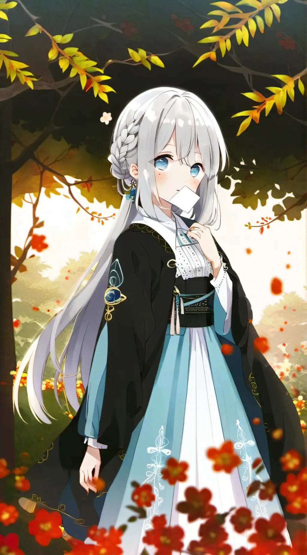 ai character: Nicole  background