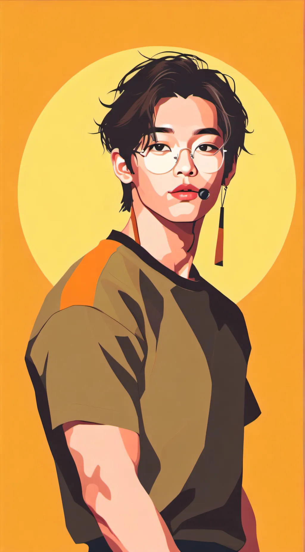 ai character: Taehyung background