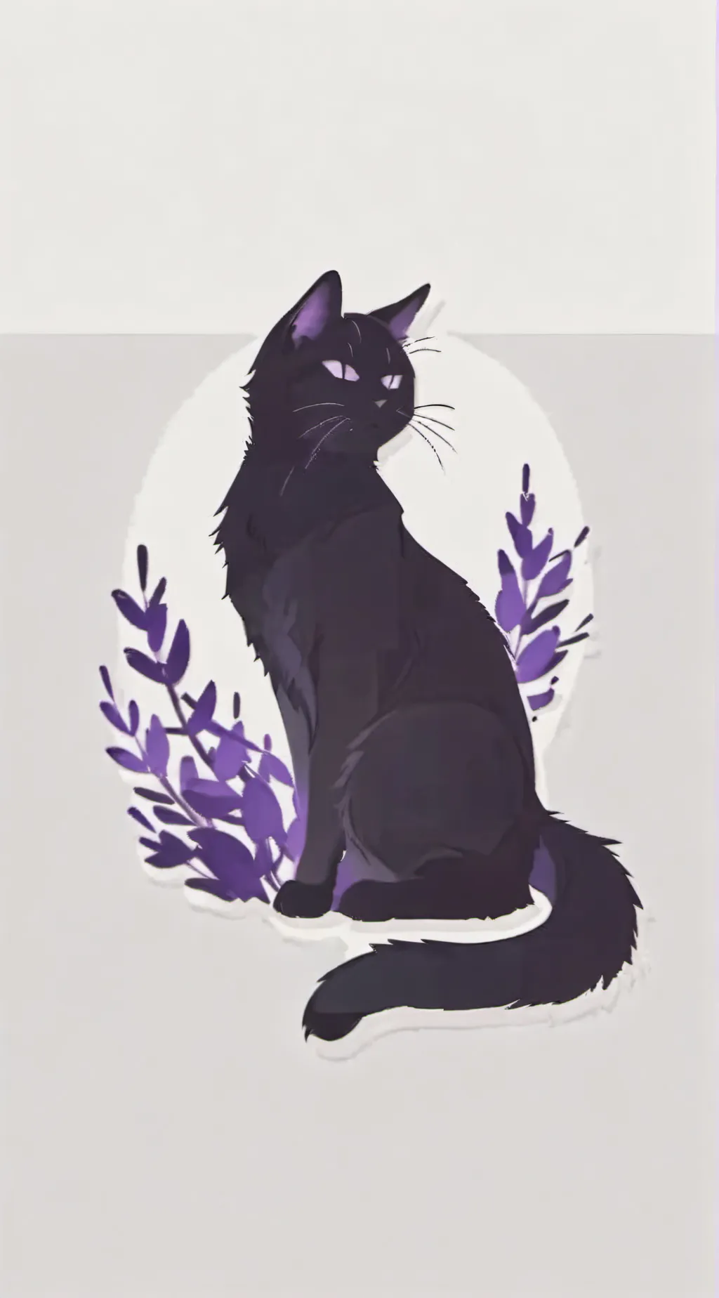 ai character: Miss circle loaf background