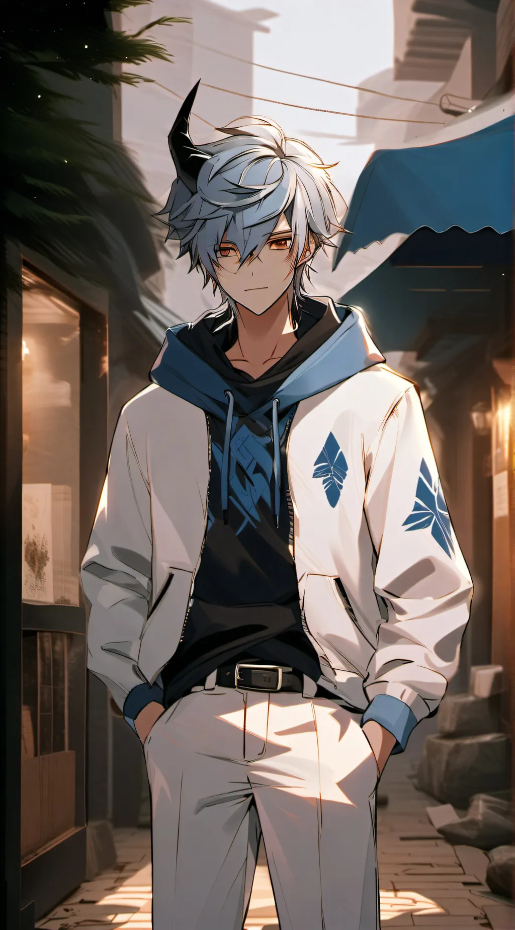 ai character: Akuseru background