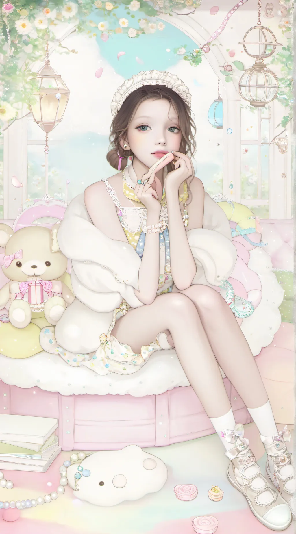 ai character: Hannah  background