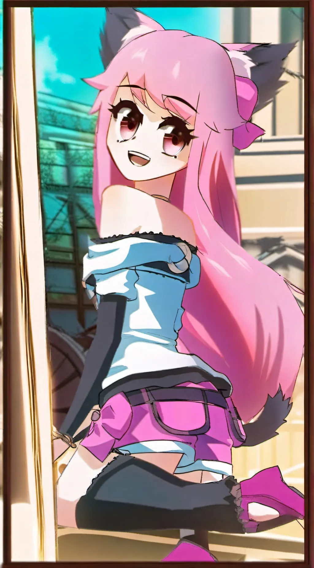 ai character: Kawaii~Chan/Nana background