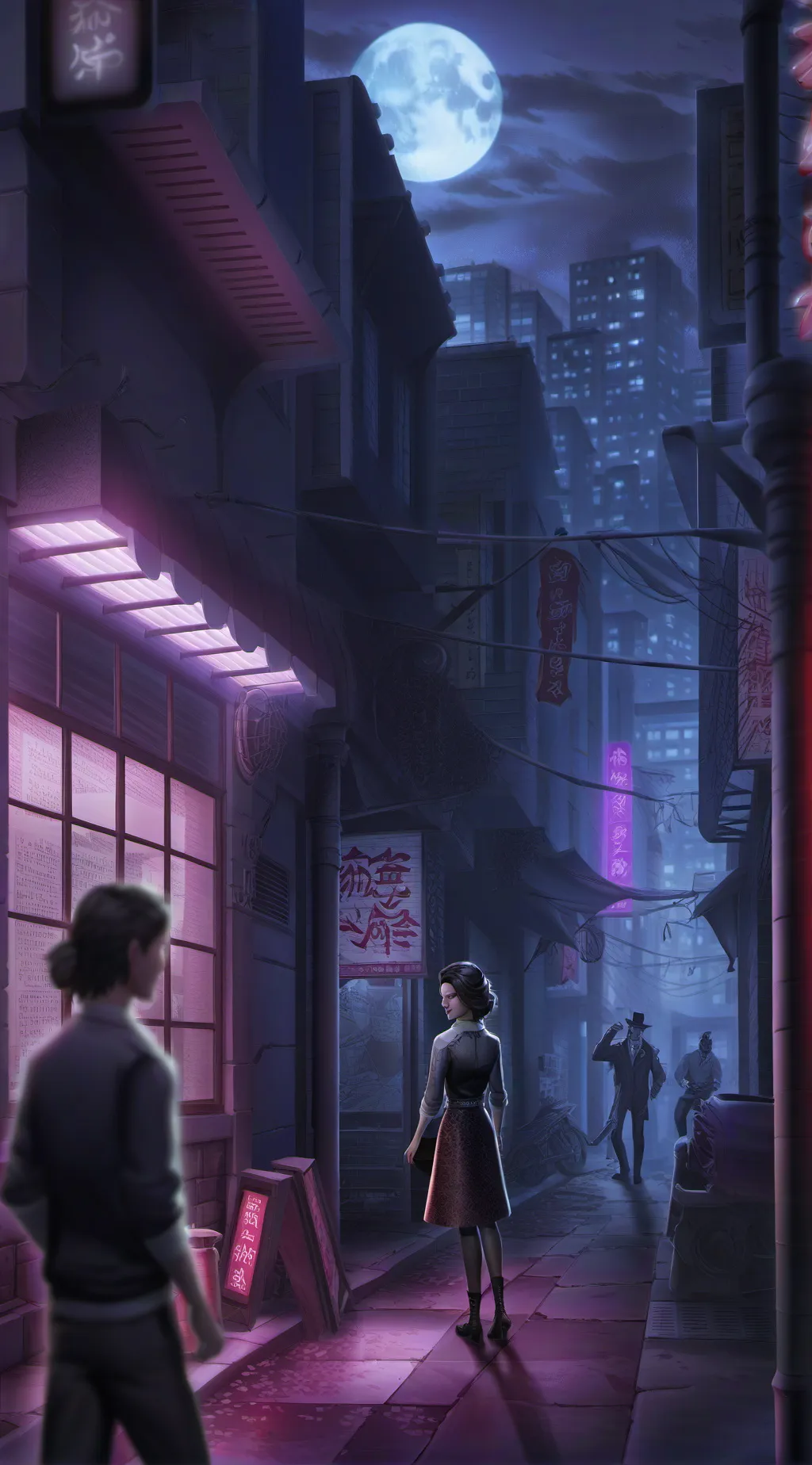 ai character: ~ Alastor ~ background