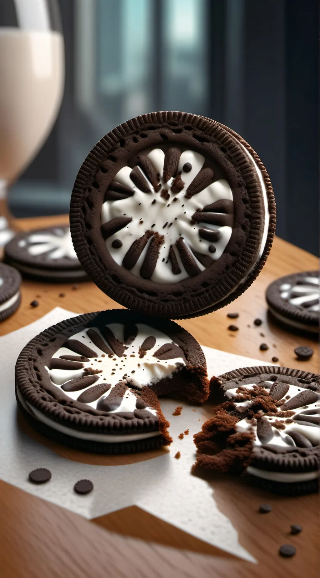 ai character: Oreos background