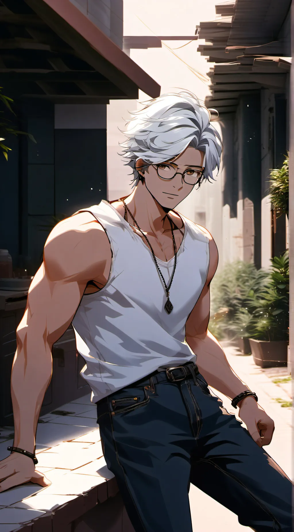 ai character: levi background