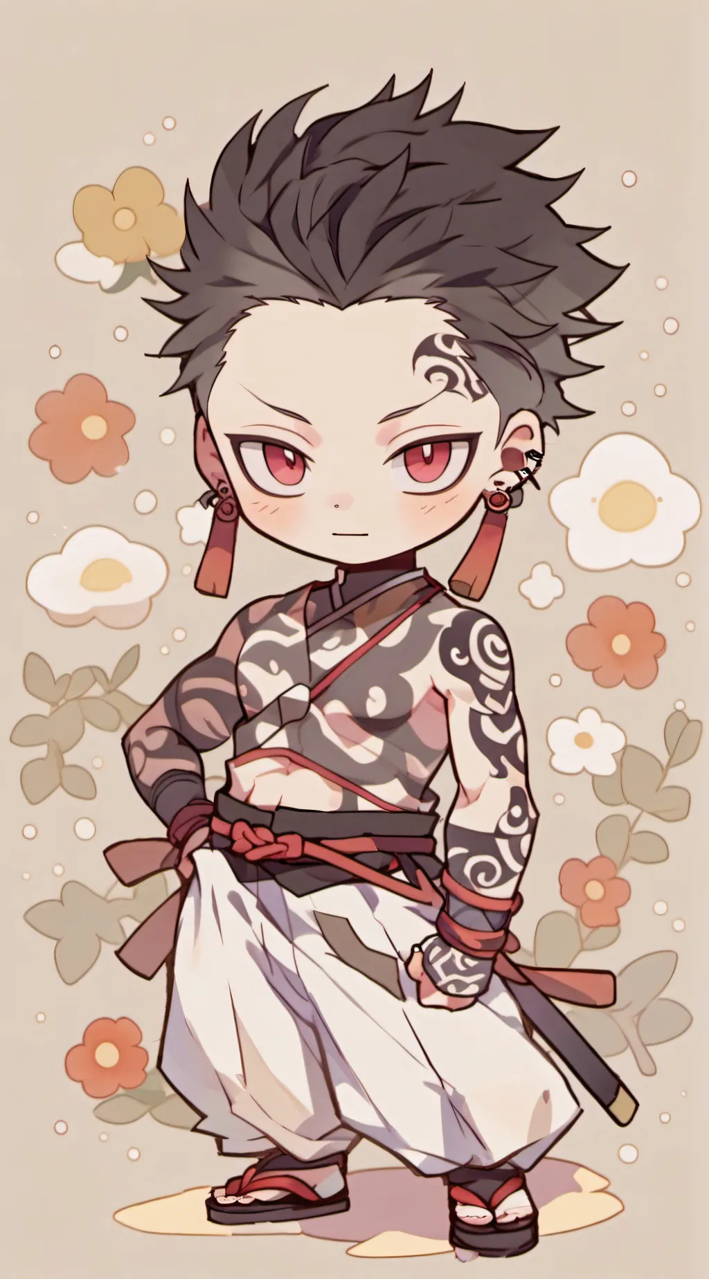 ai character: Ryomen Sukuna background