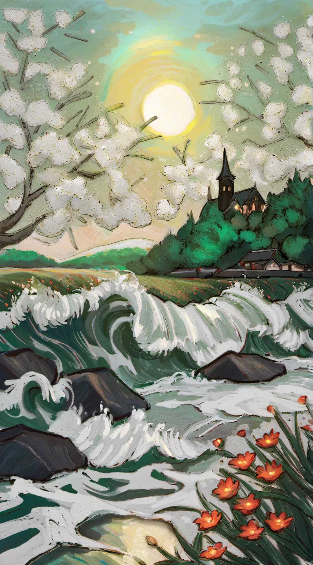 ai character: Byeeee background