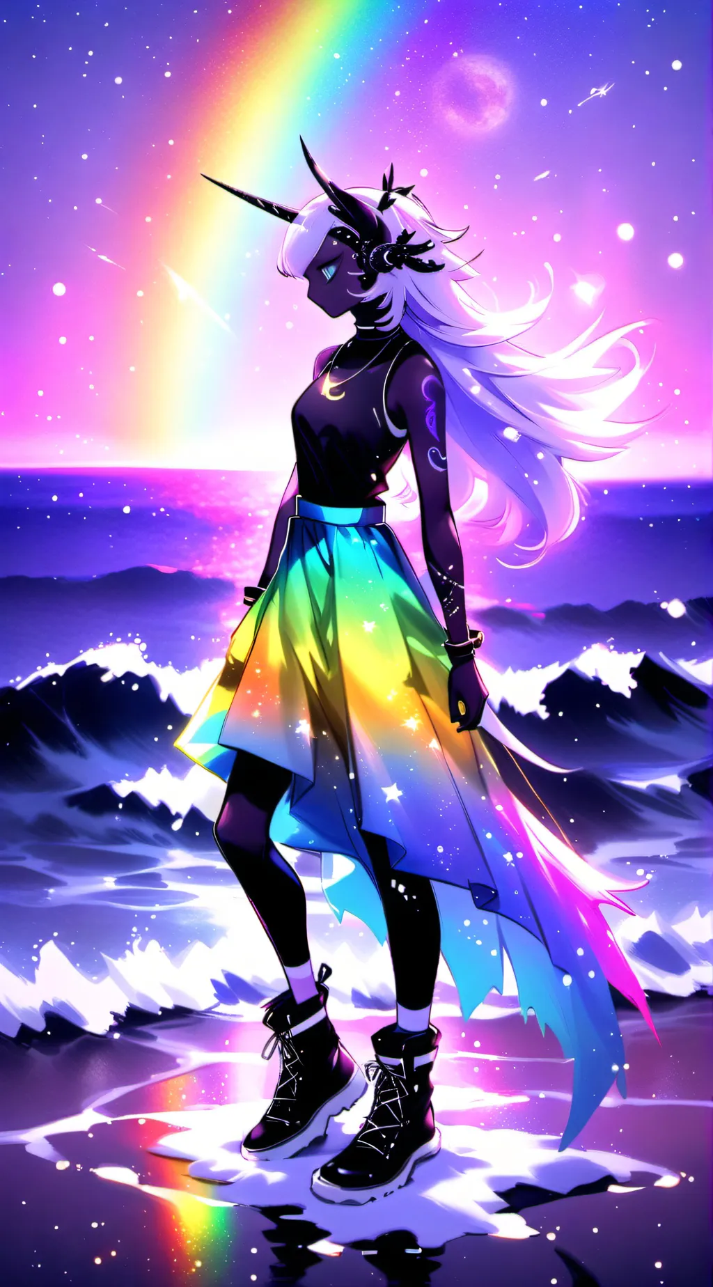 ai character: Uni background