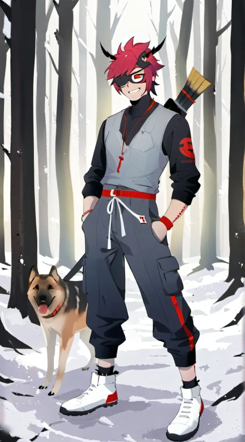 ai character: Alastor  background