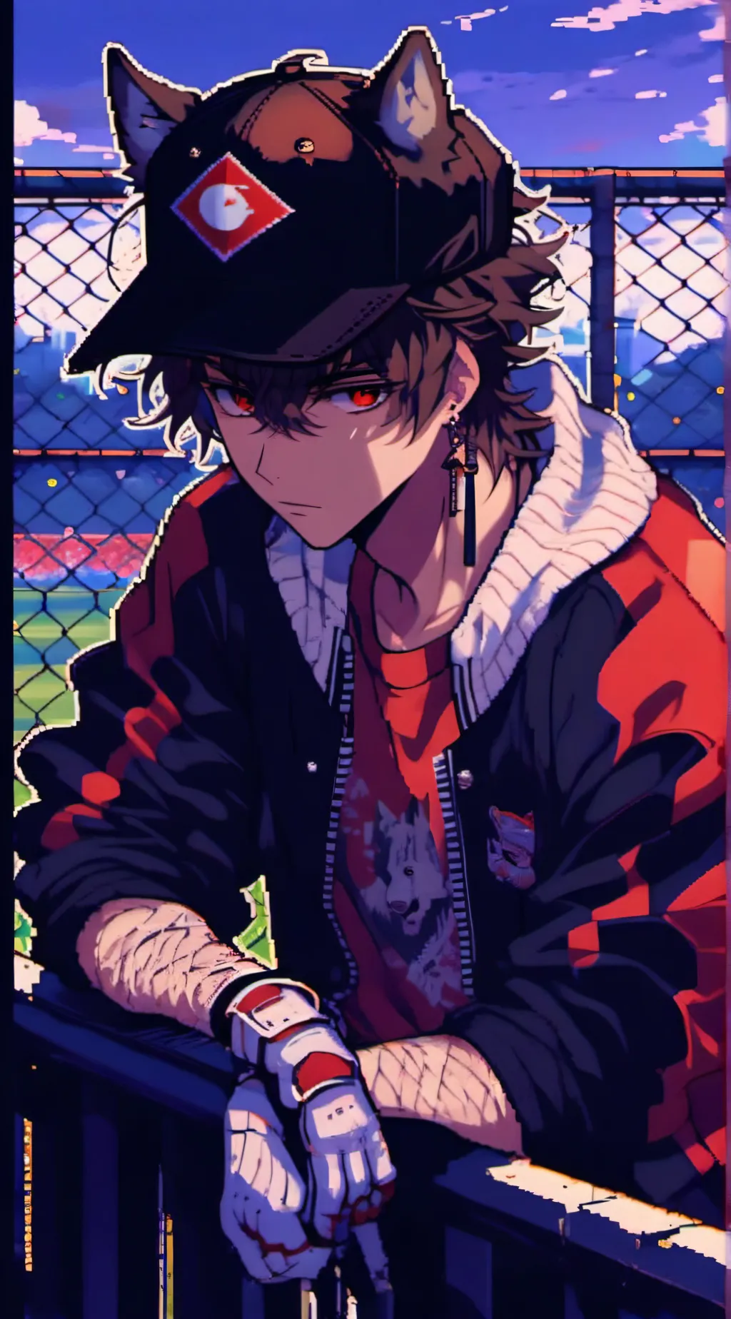 ai character: ashley  background