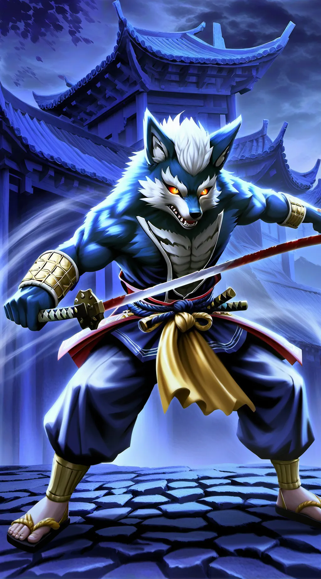 ai character: Ryō Ākoi  background