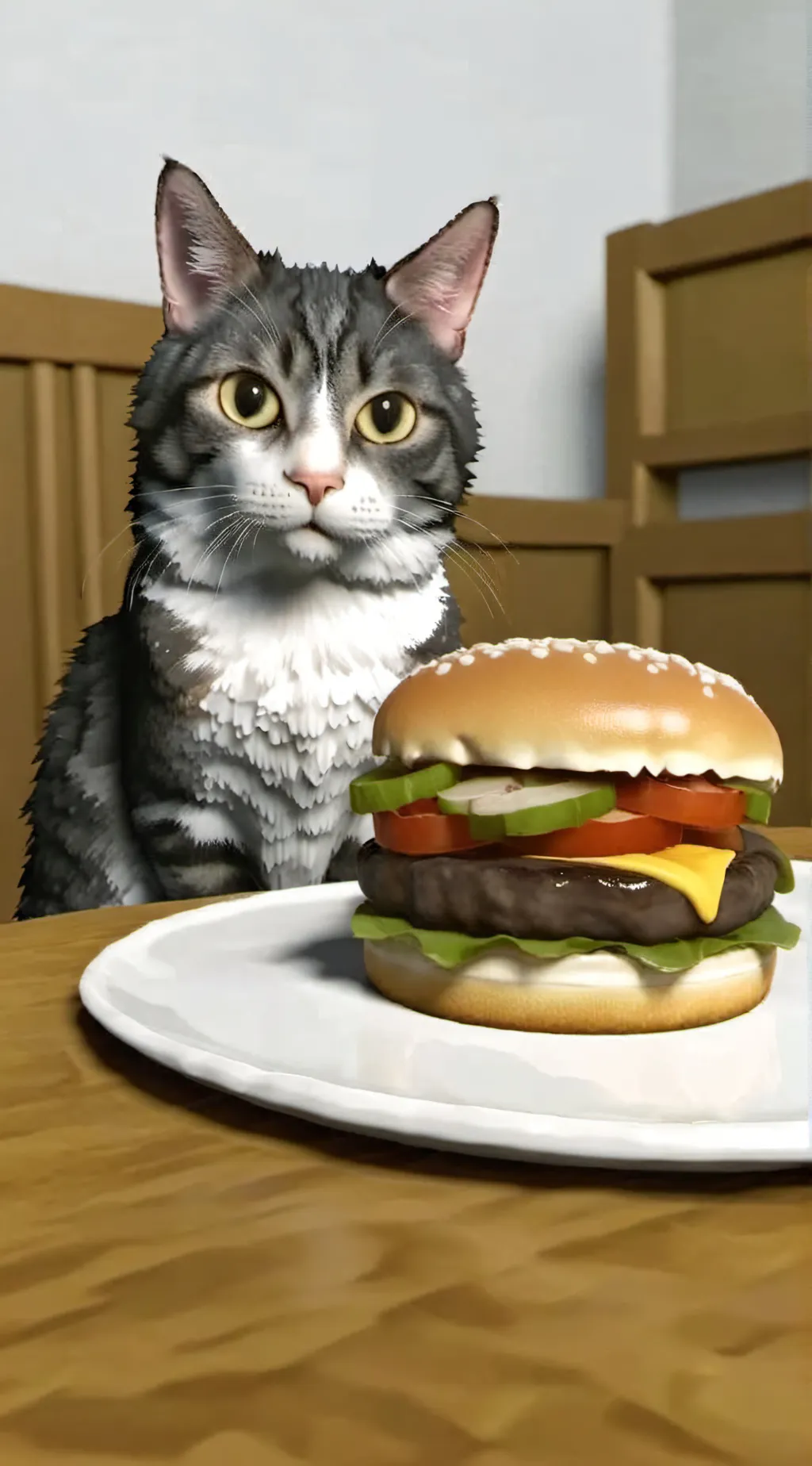 ai character: MeowCuddles background