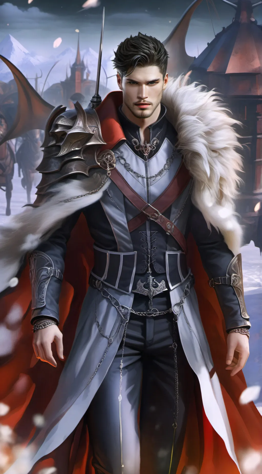 ai character: Erik  background