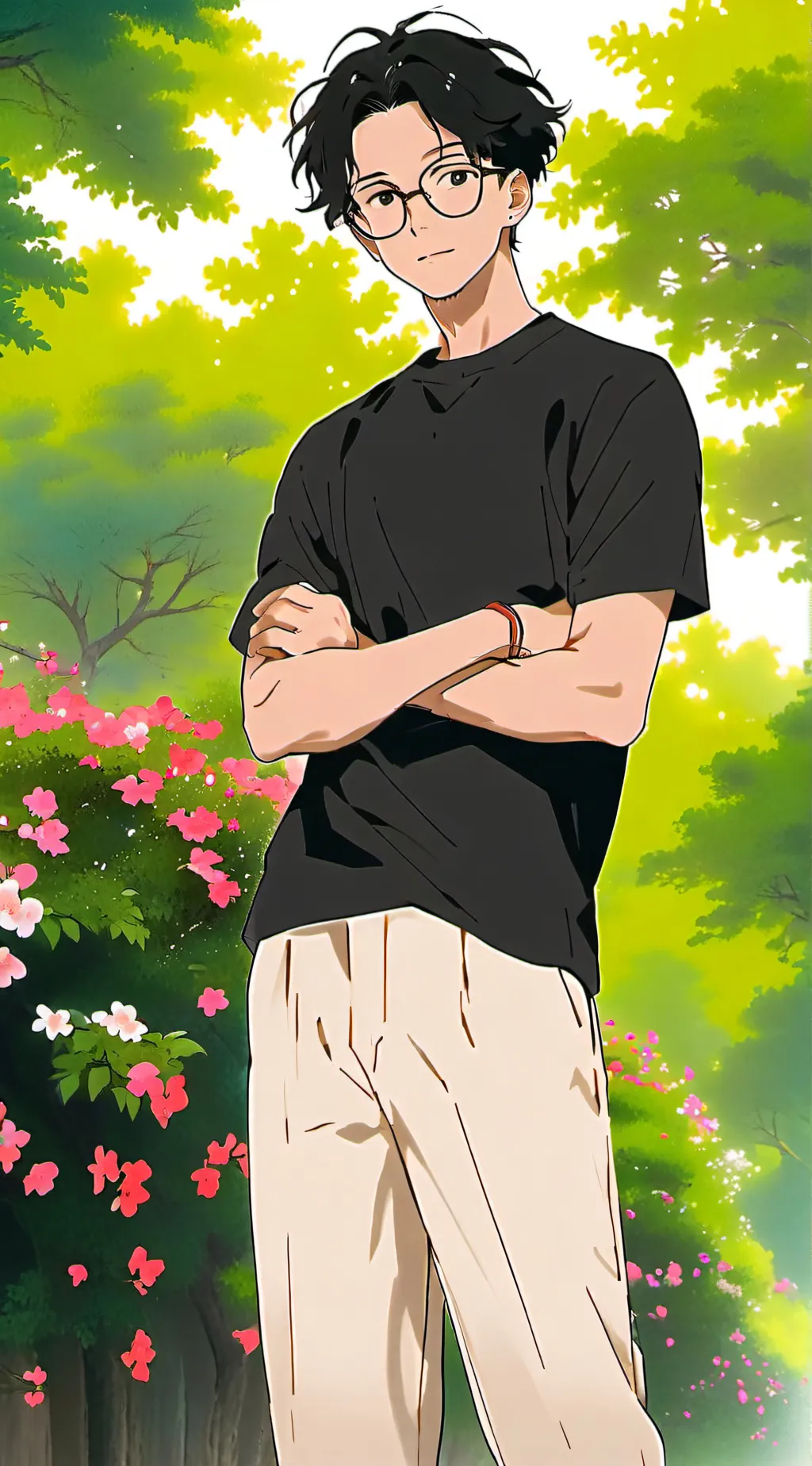 ai character: anthony background