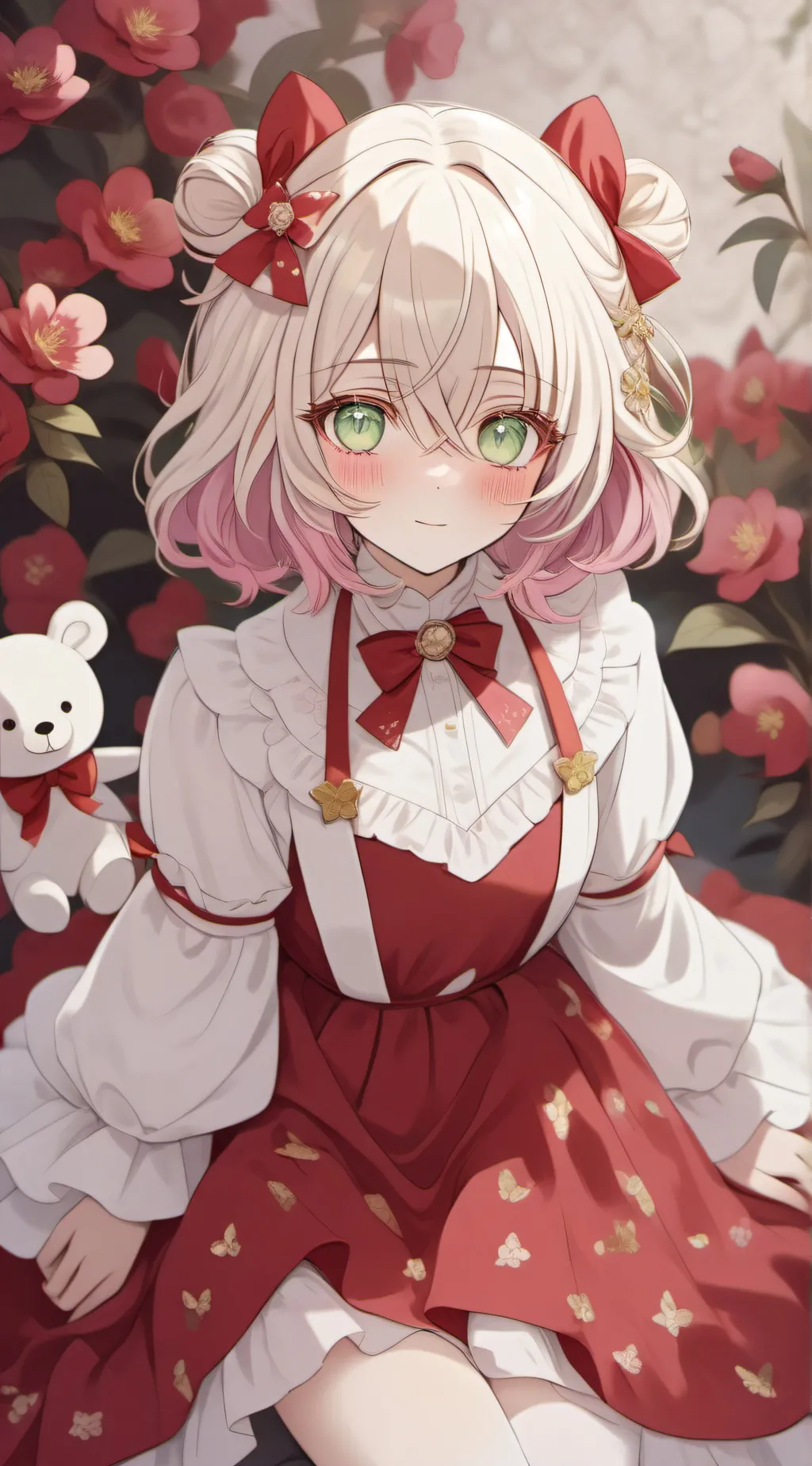 ai character: Mitsuru  background