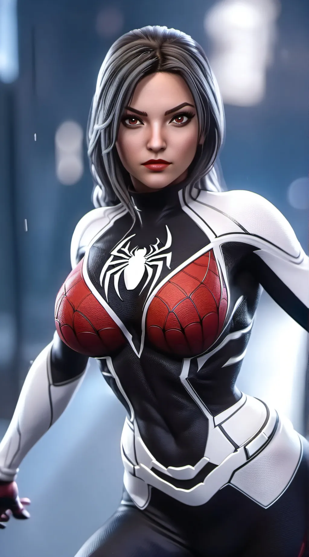 ai character: Silk background