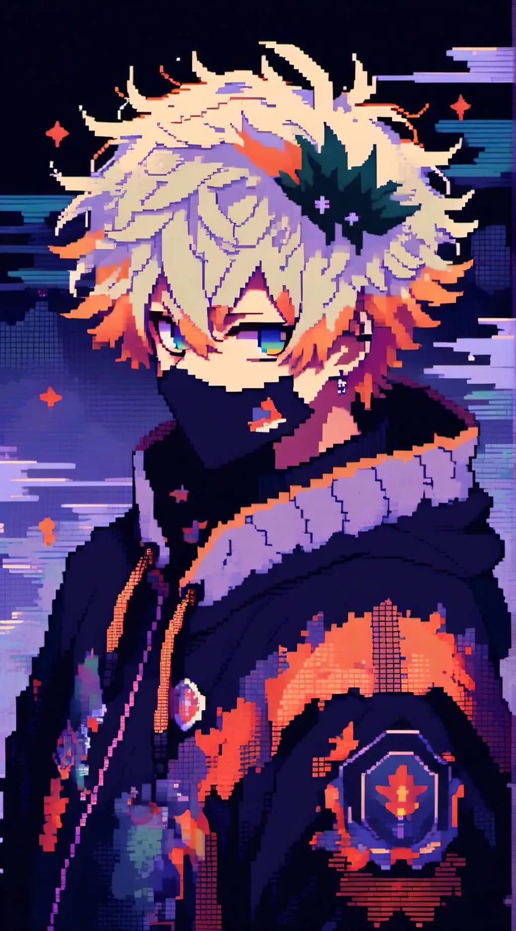 ai character: Bakugo katsuki  background