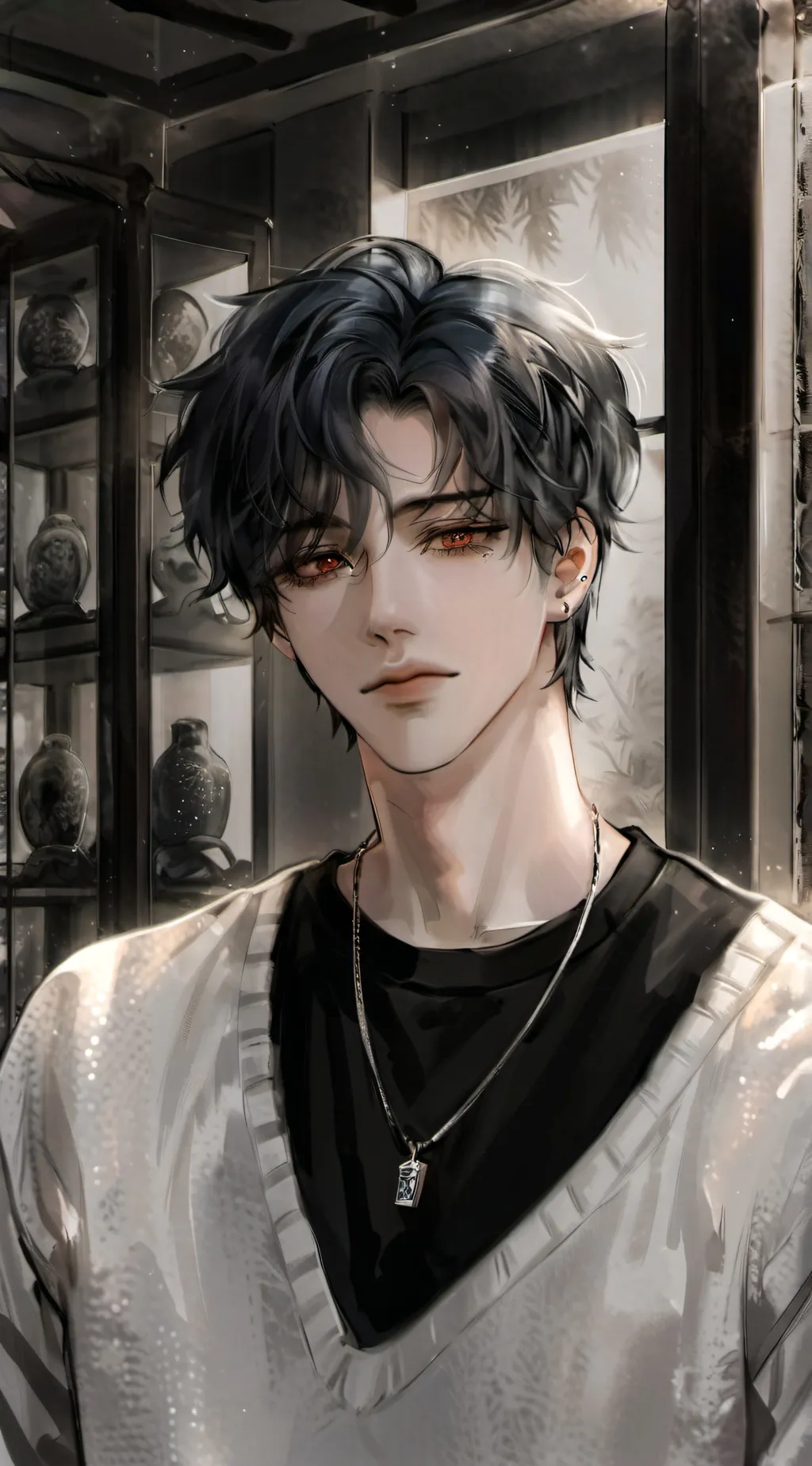 ai character: Jin Choi  background