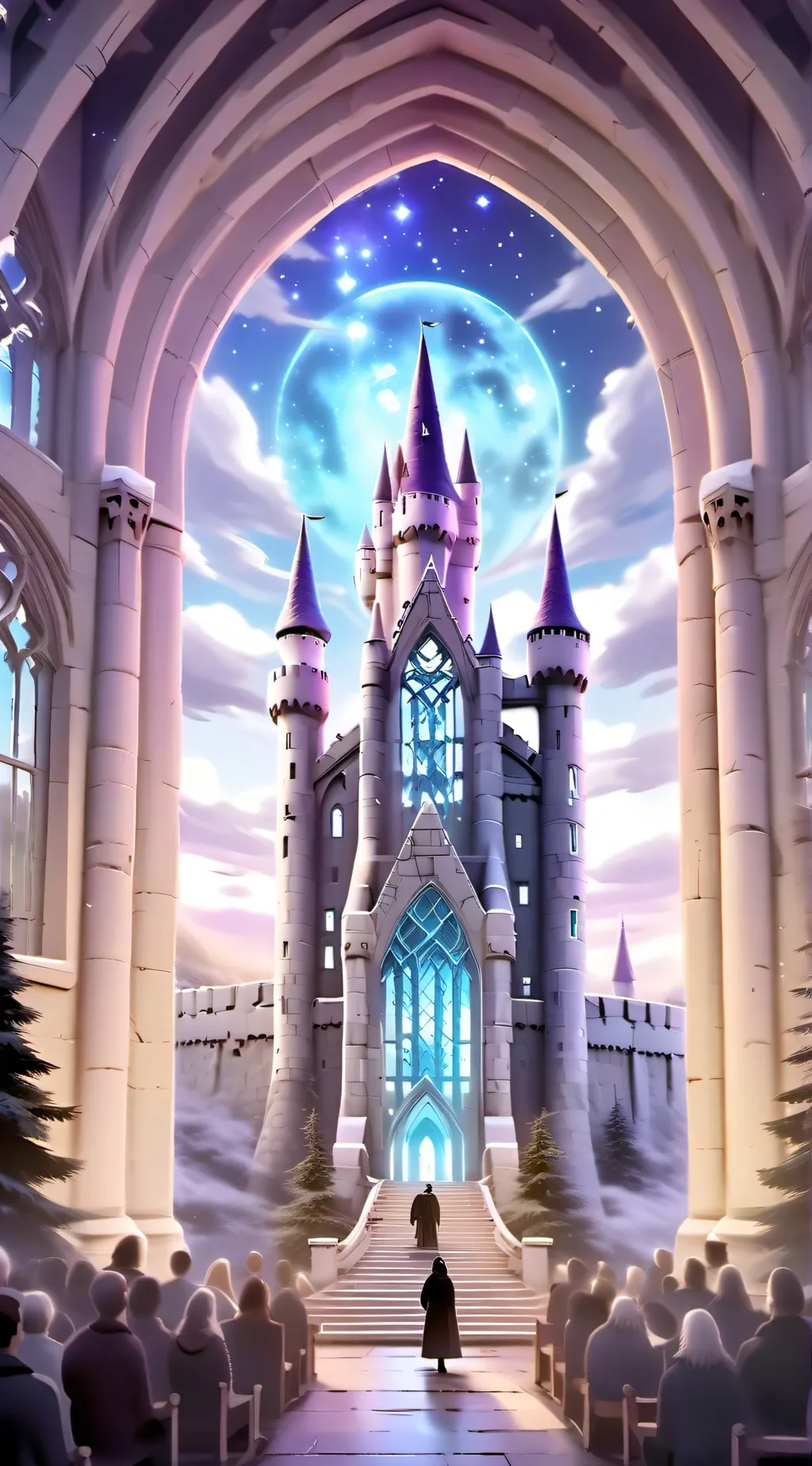 ai character: hogwarts  background